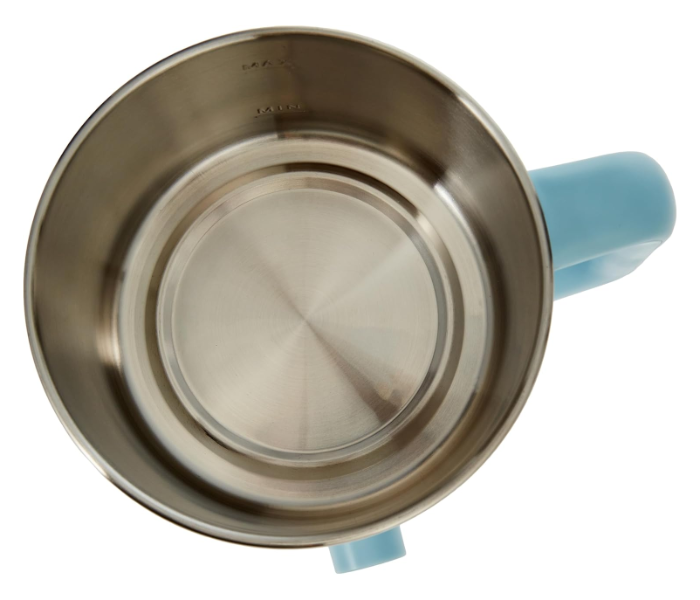Olsenmark OMK2466 Stainless Steel Multi Kettle 1.6L – Blue, Electric Hot Water Kettle in KSA