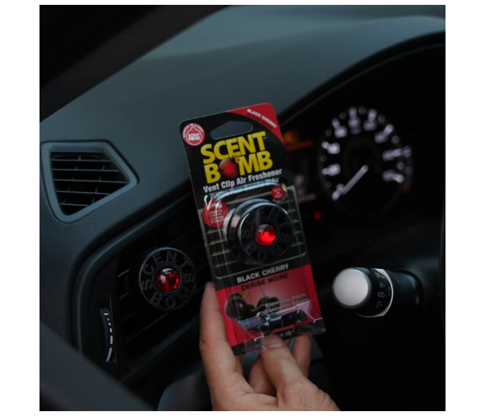 Scent Bomb Vent Clip Air Freshener – Mango Tropical | Long-Lasting Car Odor Eliminator in KSA