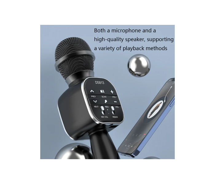 DS813 Live Wireless Bluetooth Microphone in KSA
