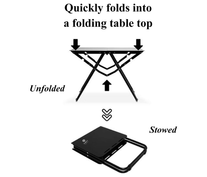 Toby’s Table-12 Compact & Durable Folding Aluminum Camping Table with Carry Bag in UAE