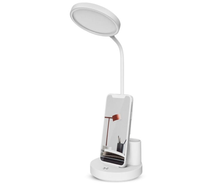 Geepas GDL53040 Rechargeable Desk Lamp with Touch Control, Eye Protection & Portable Design in KSA