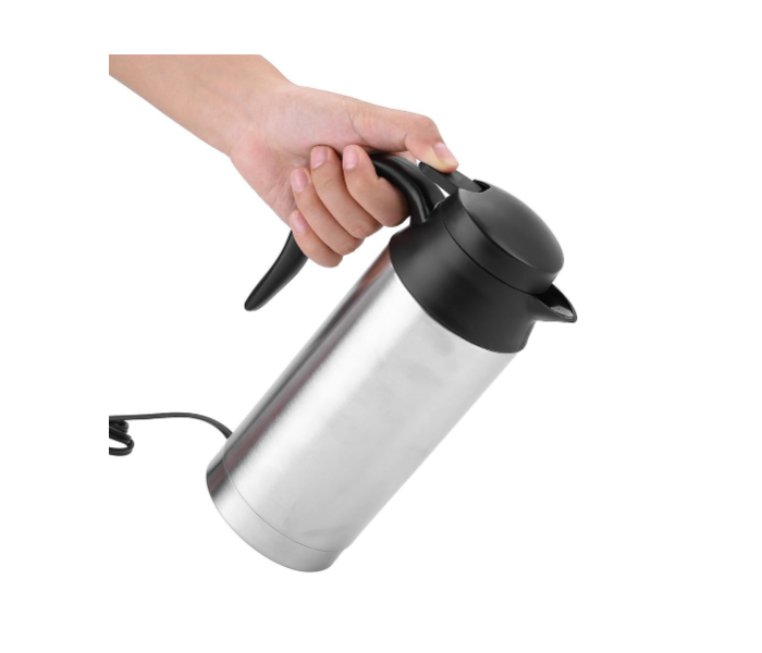 DLC 750ml Travel Electric Kettle for Car – 120W Stainless Steel Portable Hot Water Boiler with 12V Plug, Model HT2251 in KSA