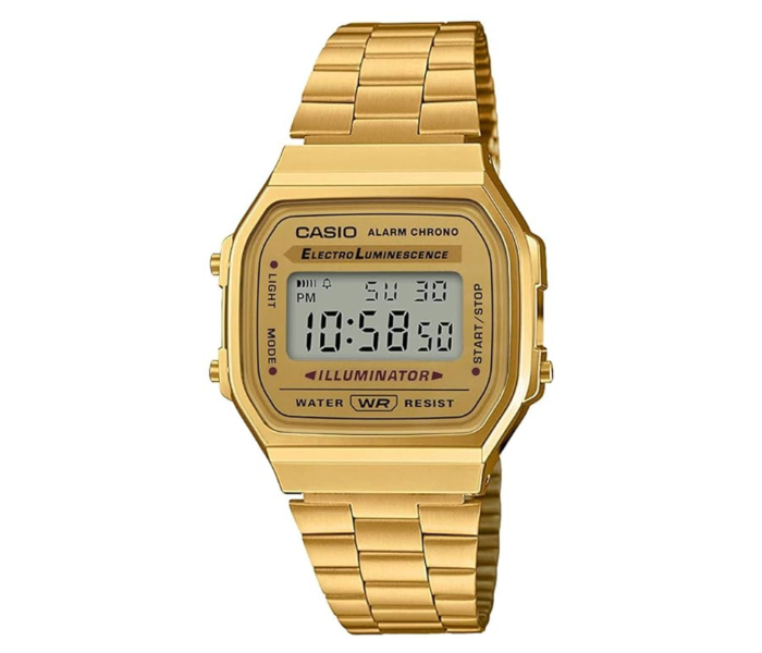 Casio Unisex-Adult Quartz Watch A168WG-9W in UAE