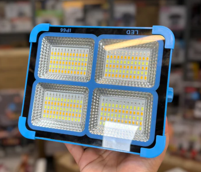UXI BL-911 Solar Flood Light | Portable LED Emergency Light with Panel & USB Charging in UAE