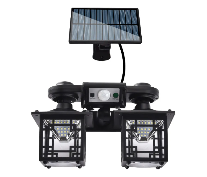 Solar Sensor Wall Light with Remote | 192 COB LED | Outdoor Waterproof JD-2219A in UAE