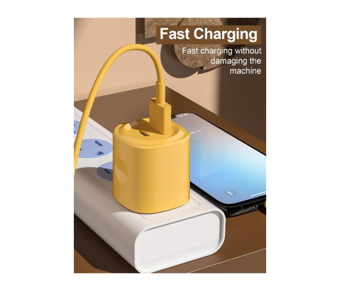 MACON ZEROSPACE 65W USB Quick Charger – Fast Charging Power Adapter with Dual Ports (Model ZCH2173) in KSA