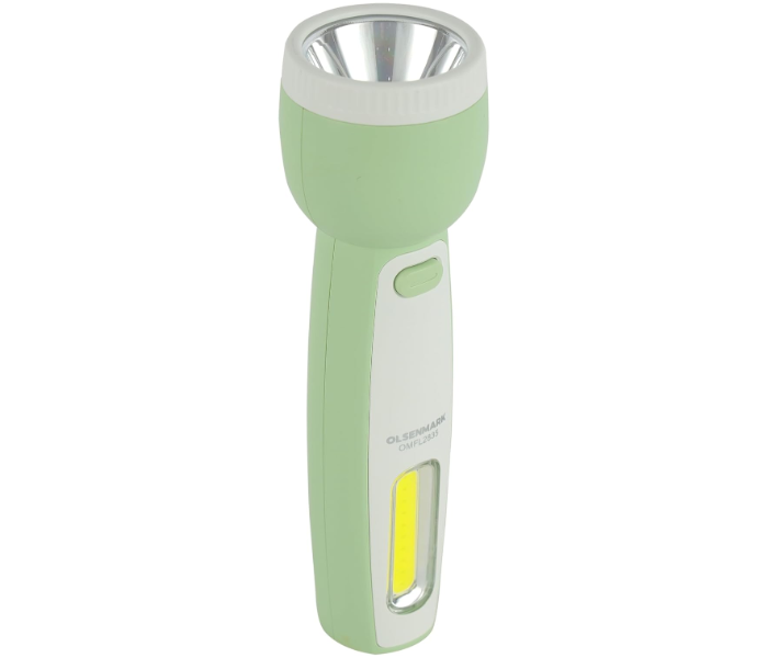 Olsenmark OMFL2835 LED Flashlight 1x100 – Rechargeable Portable Torch in KSA