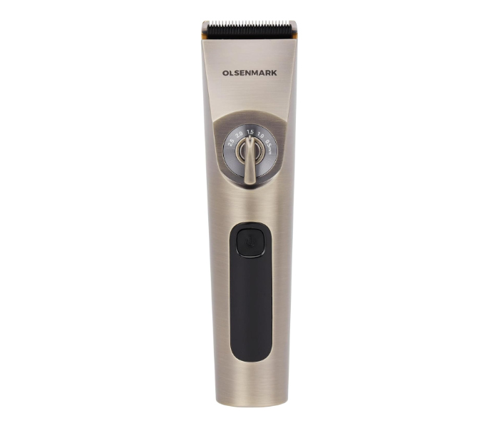 Olsenmark OMTR4102 Professional Hair & Beard Trimmer – Rechargeable, IPX6 Waterproof, Detachable Blades, LED in KSA