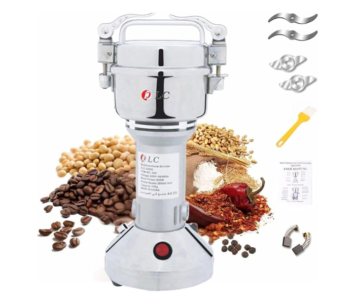 Classy Multifunctional Grinder – White Electric Grinder for Coffee, Spices & Dry Ingredients -200g in KSA