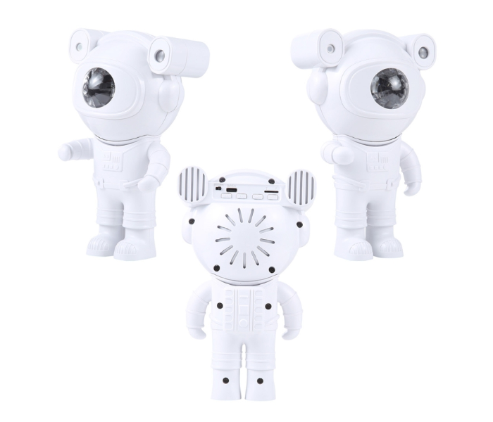 5W Astronaut Starry Sky Projection Lamp USB Night Light (White) in KSA