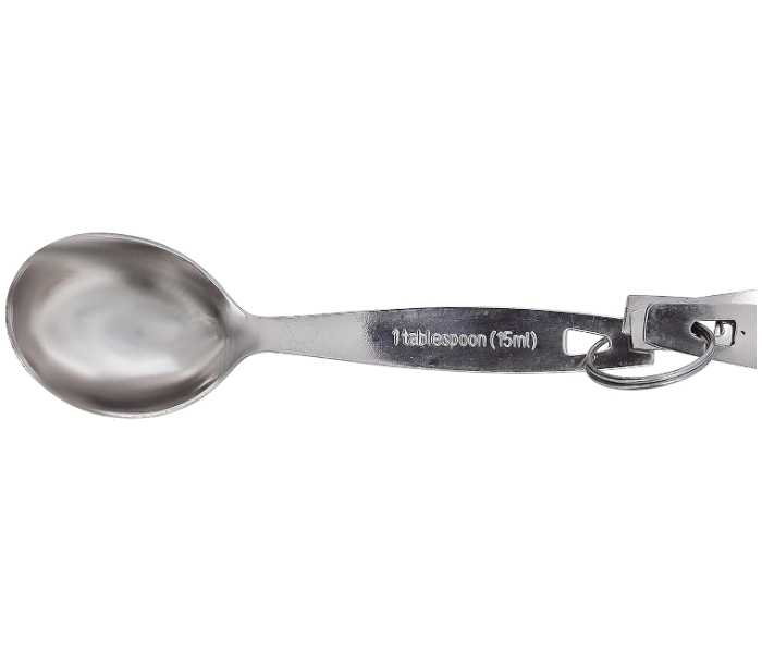Royalford RF10064 Measuring Spoon Set – 4-Piece Stainless Steel Spoons for Baking & Cooking, Durable Multi-Use in KSA