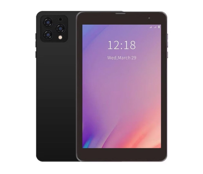 AirTab A07 Tablet with Arabic Keyboard, 7 inch FHD Screen, 1TB Internal Memory, 16GB RAM - with Powerful 8000mAh Battery Black in KSA