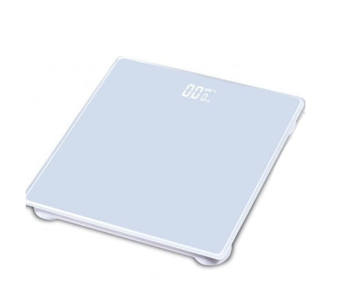 DLC Digital Body Weight Scale 180KG Capacity – Ultra-Thin Electronic Bathroom Scale with LED Display, Auto On/Off, Room Temperature Display, High Accuracy, KG/LB Units in KSA