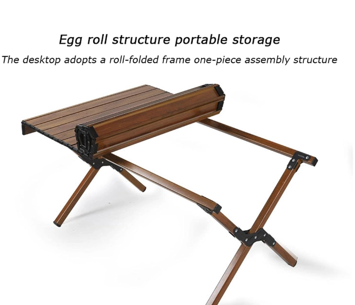 Toby’s Table-01 Sturdy Foldable Wooden Table with 6 Legs – Indoor & Outdoor Use in UAE