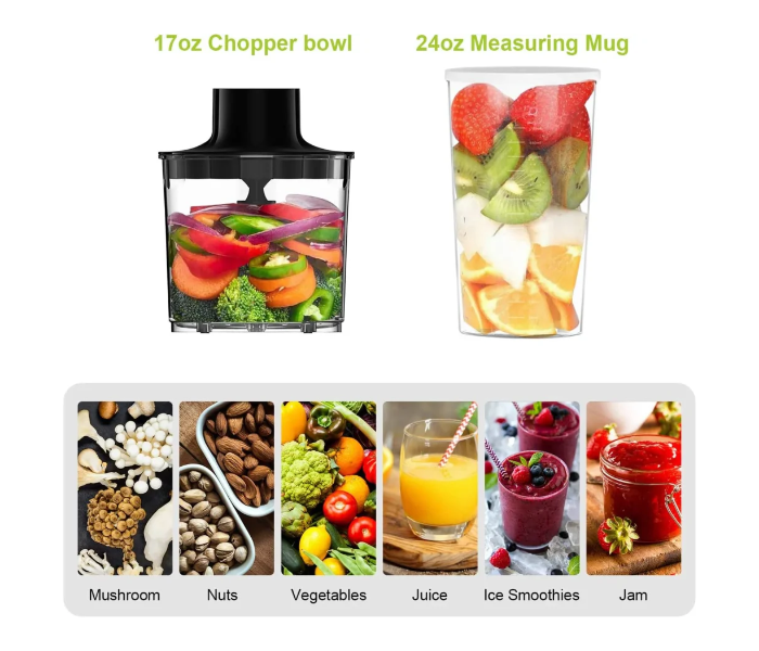 Slivers Criest – Hand Blender Model SC-1662 in UAE