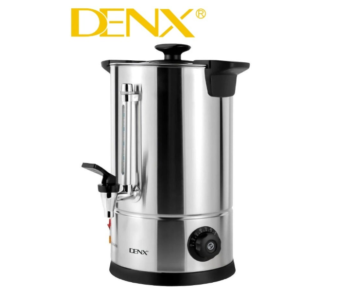 DENX DX3406 Electric Water Boiler, 10L Capacity, Fast Boiling, Safe Stainless Steel Hot Water Dispenser with Tap – For Home, Office & Events in UAE
