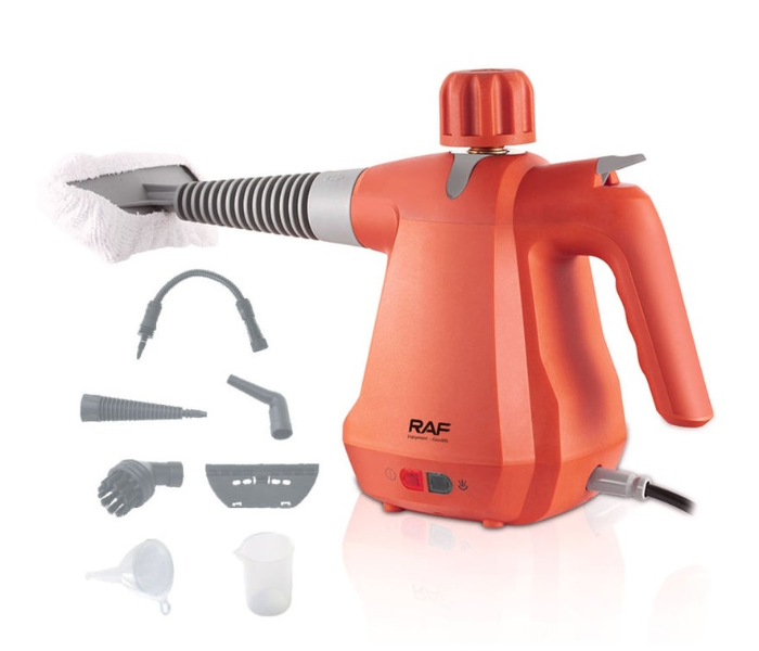 RAF Handheld Steam Cleaner 10-in-1 – Portable Pressure Steam Cleaner for Kitchen, Bathroom, Car & Home Cleaning in UAE