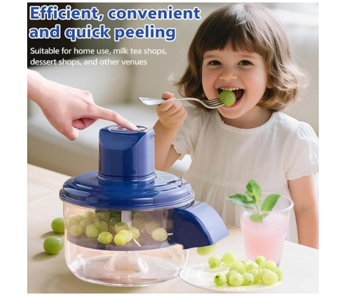 Yanmis Electric Grape Peeler, Rechargeable Automatic Fruit Peeler Kitchen Aid Peeler for Grapes, Cherries, Garlic, Small Fruits in UAE