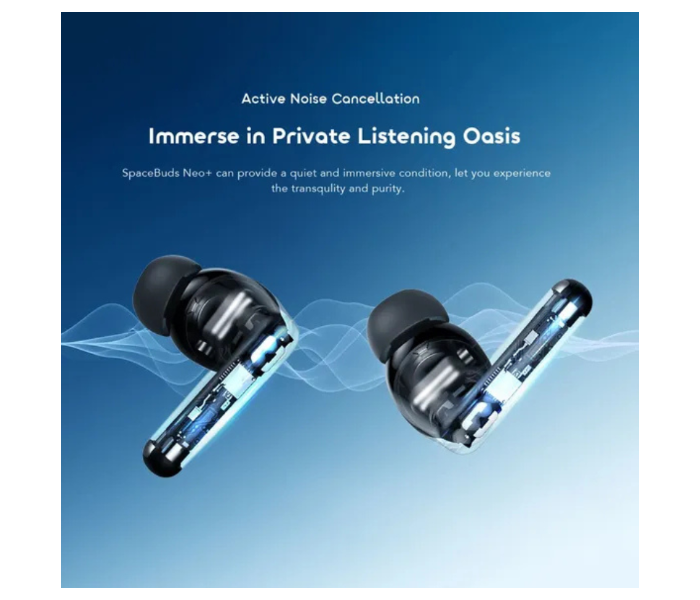 oraimo SpaceBuds Neo+ ANC Spatial Audio True Wireless Earphones OTW-323P-GD in KSA