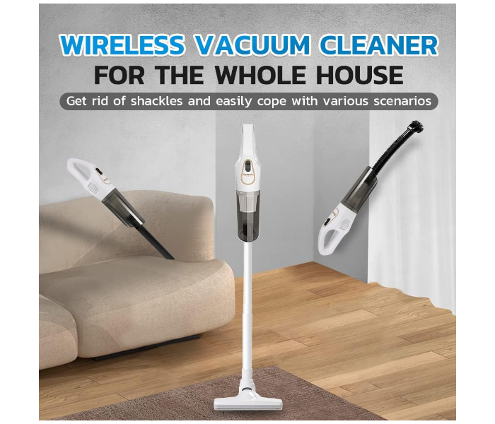 5 in 1 Cordless Vacuum Cleaner Portable Lightweight 6000Pa Suction with Water Tank for Floors and Car in UAE