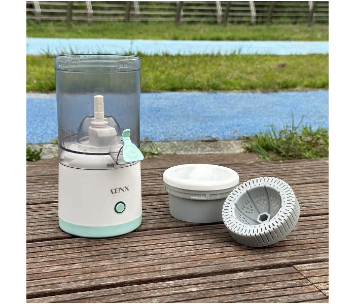  DENX 1721 Hands-Free Portable USB Charging Powerful Electric Juicer Cordless Fruit Juicer, Multi functional 1-Button Easy Press Lemon Orange Squeezer Machine for Kitchen in KSA