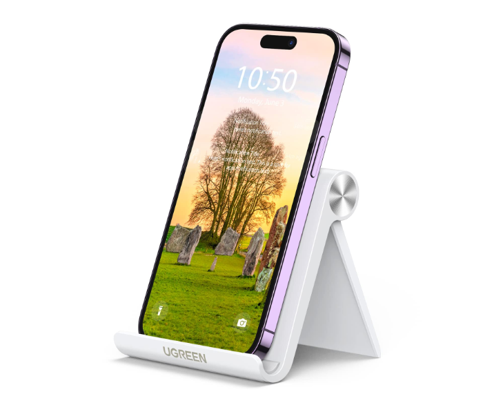 UGREEN Adjustable Portable Stand Multi-Angle - White in KSA