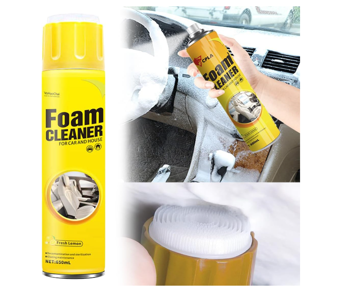 All Around Master Foam Cleaner, Foam Cleaner for Car Interior, 650 ml Multifunctional Car Foam Cleaner, Car Interior Foam Refinisher Cleaner, for All Purposes, for Car Interior, Kitchens in UAE