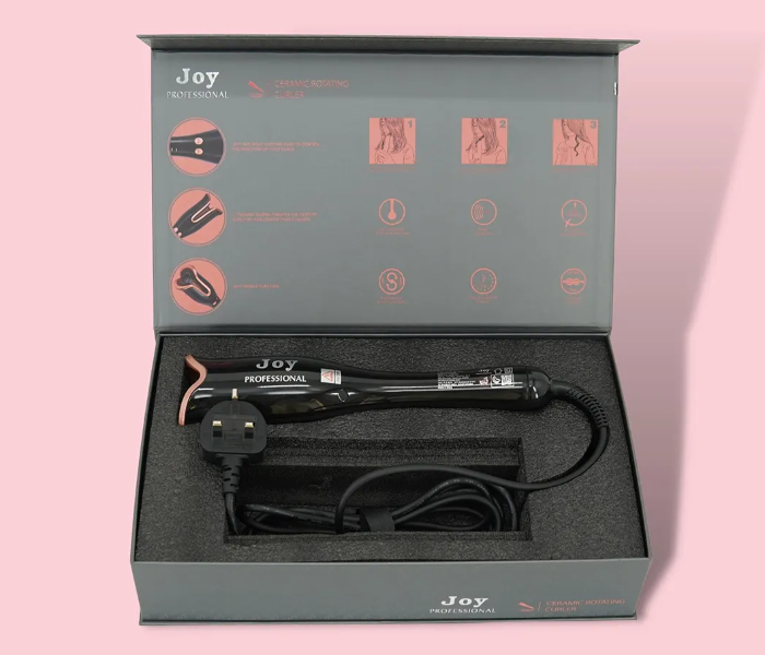 Joy Professional Ceramic Automatic Hair Curler With 4 Heat Levels in UAE