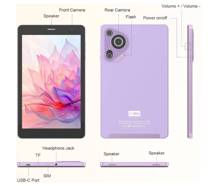 C Idea CM828 Tablet, 8
