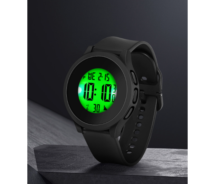 Men's Sports Electronic Watch with Mixed Gift Box, Simple and Casual, Student Watch 5pcs Case in KSA