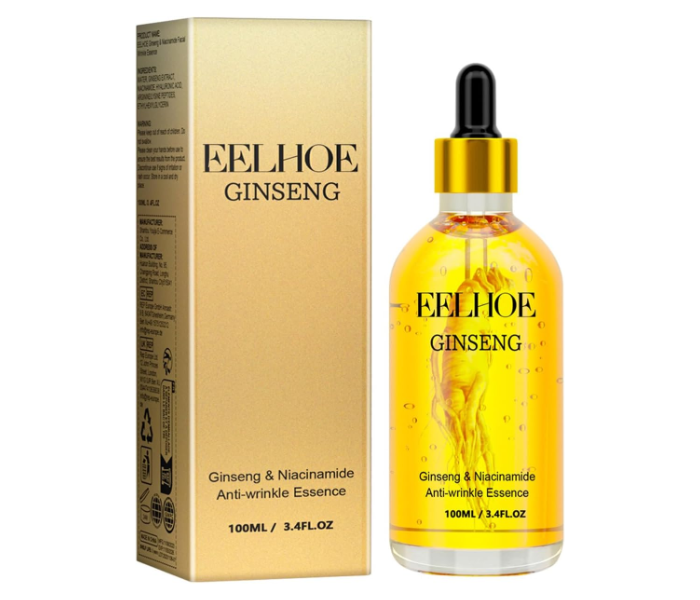 Ginseng & Niacinamide Anti-Wrinkle Essence - Deep Repair, Enhanced Elasticity, Smooth Fine Lines, and Visible Reduction in Wrinkles, Crow's Feet, and Sagging Skin. Reveal Radiant Revitalized Skin in UAE