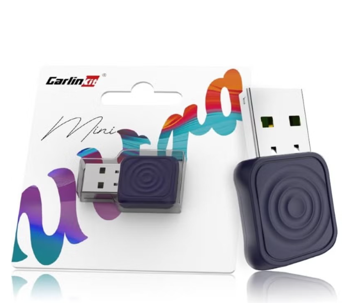 2-in-1 Mini Ultra Wireless CarPlay Adapter & Android Auto - for iOS 10+/Android 11+ in UAE