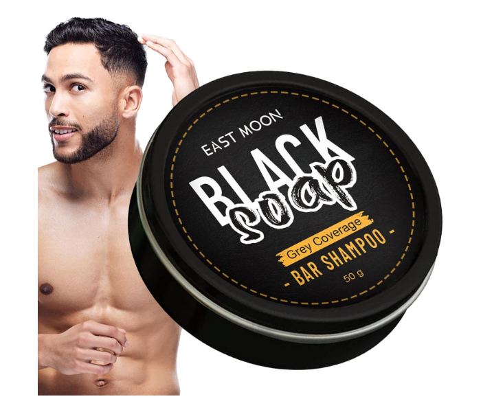 Gray Hair Reverse Bar Soap，Natural Black Soap for Gray Hair Coverage, Darkening Shampoo Bar with Ginseng & Black Sesame, Vegan, Moisturizing & Scalp Care for Men Women in UAE