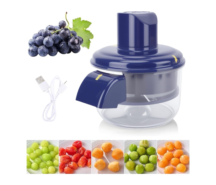 Yanmis Electric Grape Peeler, Rechargeable Automatic Fruit Peeler Kitchen Aid Peeler for Grapes, Cherries, Garlic, Small Fruits in UAE