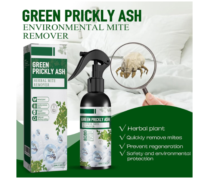 Green Prickly Ash Herbal Mite Remove Dust Mite Killing For Home Beds Sofa Indoor Mite Remover Blanket ow Mite Exterminating Bedbug Killer Pet Cleaner in UAE