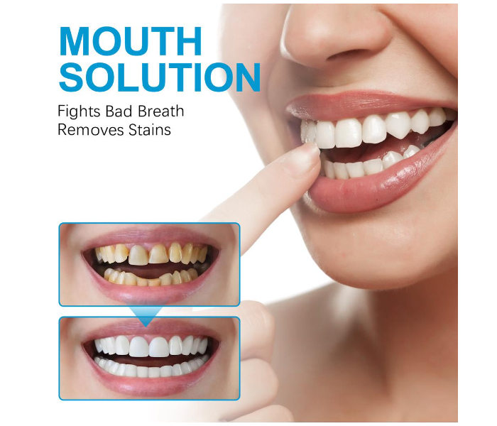 EELHOE 50ml Teeth Whitening Mousse Remove Tooth Stains Toothpaste Teeth Corrector Teeth Whitening Booster Foaming Toothpaste in UAE