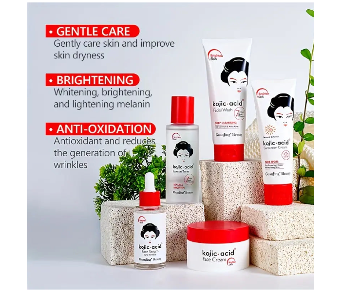Kojic Acid Skin Care Series 5 Piece Set in UAE