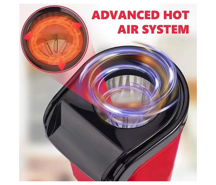 RAF 1200W Popcorn Maker 2L Hot Air Electric Popcorn Machine for Home Theater Healthy Oil Free Snack Maker in UAE