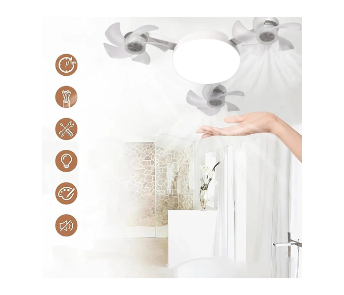 Drone Fan Light, 3 Fan with Lights in UAE