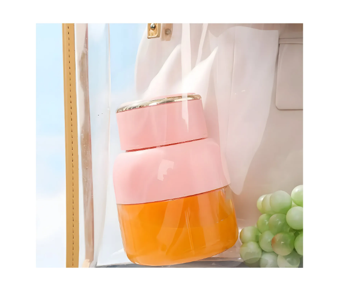 Portable Blender, 800ml Capacity Electric Portable Juice Cup, USB Rechargeable Juicer Blender, for Shakes Smoothies Fruits, for Home Sport Office Camping in UAE
