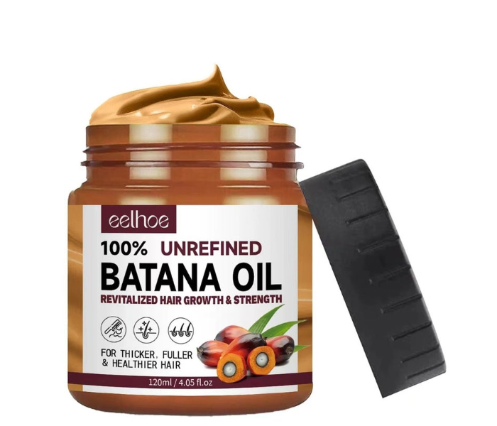 Batana Oil for Revitalized Hair Growth & Strength 100% Unrefined Thickens Fuller Healthier Hair, Organic Hair Treatment 120ml/4.05fl.oz in UAE