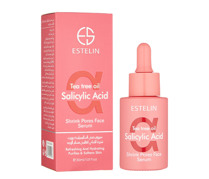 Estelin Acne Clearing Face Serum with Tea Tree Oil and Salicylic Acid in UAE
