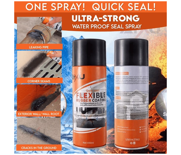 Generic 700ml Highpower Stop That Leak Water Leak Repair Spray Leaking Repair in UAE