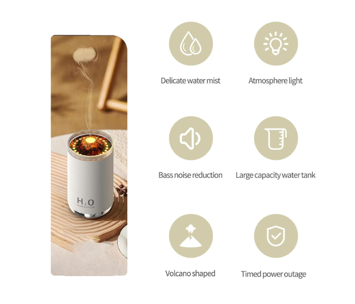 Essential Oil Diffuser Low Noise Air Humidifier for Living Room Dorm Bedroom in UAE