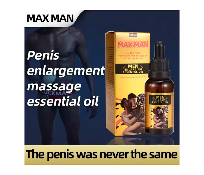 Thickening Maxman Enlarge Essential Oil 30ml Men Aid Essential Oil Erection Enhance Growth Oil in UAE