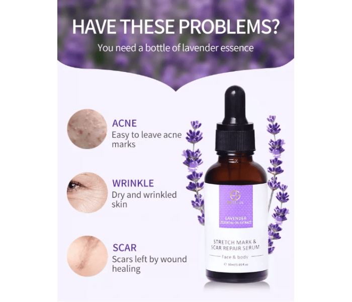 Estelin Lavender Essential Oil Extract (30ml) in UAE