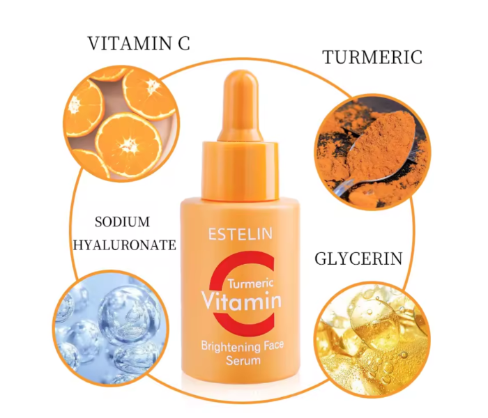 ESTELIN Turmeric Vitamin C Face Serum in UAE
