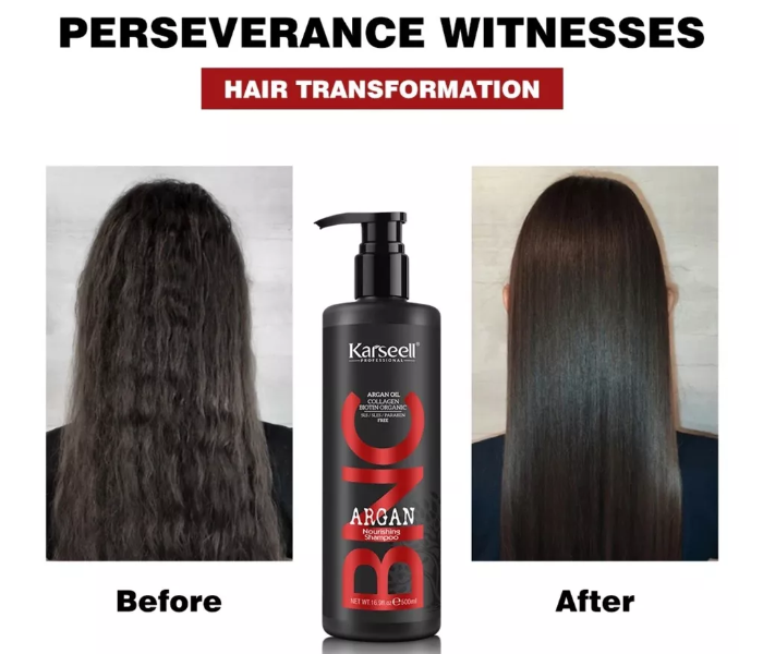 Karseell BNC Collagen & Argan Shampoo for Dry & Damaged Hair – 500 ml in UAE
