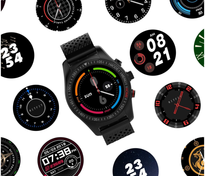 IQ Touch Active X7 Pro Smartwatch – GPS, Heart Rate, Sport Tracking, Waterproof IP68, Compatible with Strava & Google Fit in UAE