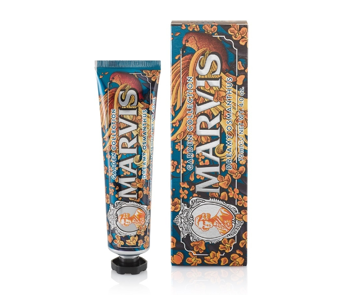 Marvis Dreamy Osmanthus Limited Edition Toothpaste, 75 ml, Sensational Flavoured Toothpaste for a Long-Lasting Freshness in UAE